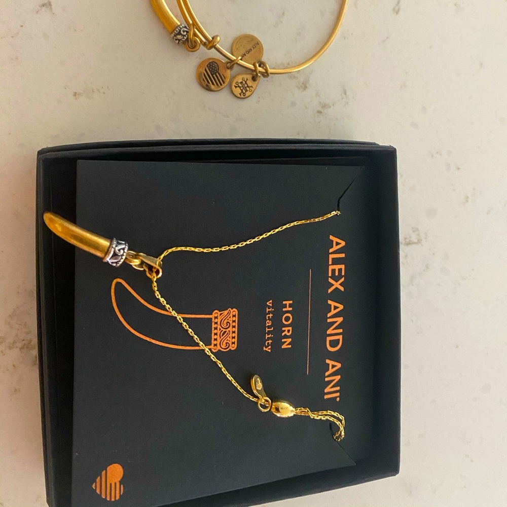 Brand new alex and ani necklace and bracelet